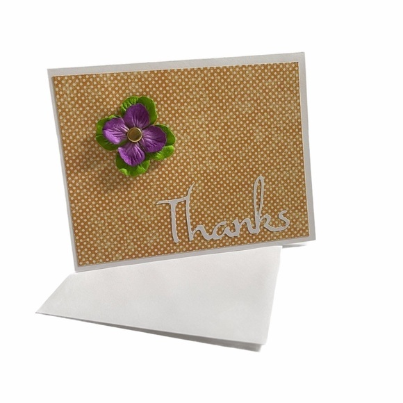 Hibiscus Flower Thank You Card Bundle Set of 6 - Picture 8 of 11